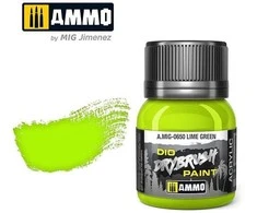 AMMO by MIG Jimenez AMMO MIG DRYBRUSH sendinimo dažai Lime Žalias 40 ml