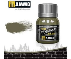AMMO by MIG Jimenez AMMO MIG DRYBRUSH sendinimo dažai alyvuogių žalia 40ml