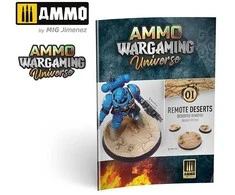 AMMO by MIG Jimenez AMMO MIG dykumų dioramų vadovas „Remote Deserts“, 28 psl.