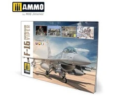 AMMO by MIG Jimenez AMMO MIG F-16 Fighting Falcon/Viper vizualinis gidas knyga, daugiakalbė 6029