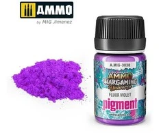AMMO by MIG Jimenez AMMO MIG Fluor Violet pigmentas 35 ml (3038) – stalo žaidimų miniatiūroms