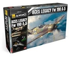 AMMO by MIG Jimenez AMMO MIG Focke-Wulf Fw 190 A-5 Aces Legacy Advance Edition 1/48 rinkinys 8517