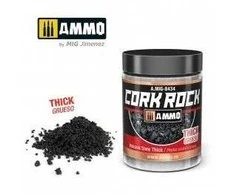 AMMO by MIG Jimenez AMMO MIG kamštinės granulės dioramoms „Cork Rock“ stambios, 100 ml (8434)