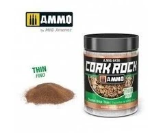 AMMO by MIG Jimenez AMMO MIG kamštinės granulės dioramoms, Crushed Brick Thin, 100 ml (8436)