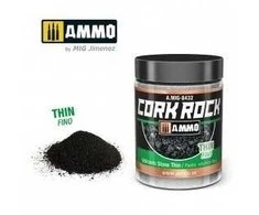 AMMO by MIG Jimenez AMMO MIG kamštinės granulės Cork Rock, plonos, dioramoms, 100 ml (8432)