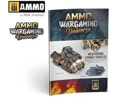 AMMO by MIG Jimenez AMMO MIG knyga „Weathering Combat Vehicles“ – kovinės technikos dažymas