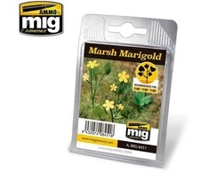 AMMO by MIG Jimenez AMMO MIG Marsh Marigold lapai dioramoms, lazeriu pjauti, 280 vnt 1:35/1:48