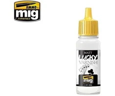 AMMO by MIG Jimenez AMMO MIG matinis akrilinis lakas Matinis LUCKY VARNISH 17 ml (2055)