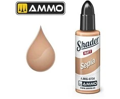 AMMO by MIG Jimenez AMMO MIG Matinis SHADER dažai Sepia 10 ml aerografui (0734)