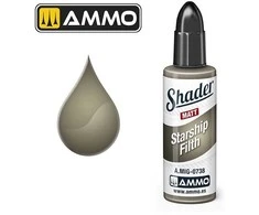 AMMO by MIG Jimenez AMMO MIG Matt Shader Starship Filth matiniai dažai, 10 ml (0738)