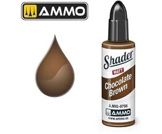 AMMO by MIG Jimenez AMMO MIG Matt Shader dažai Šokoladinė ruda 10 ml, 0756