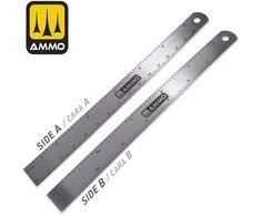 AMMO by MIG Jimenez AMMO MIG nerūdijančio plieno mastelio liniuotė 15 cm, 1:35/1:48 (8552)