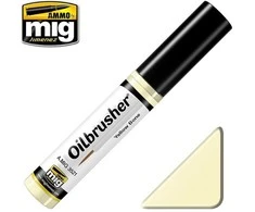 AMMO by MIG Jimenez AMMO MIG Oilbrusher Geltona Bone 3521 – aliejiniai sendinimo dažai su teptuku