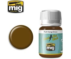 AMMO by MIG Jimenez AMMO MIG Panel Line Wash oranžinė ruda 35 ml (1616) – geltoniems paviršiams