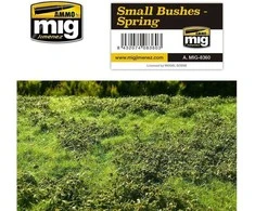 AMMO by MIG Jimenez AMMO MIG Pavasario krūmynų kilimėlis dioramoms 230x130 mm (8360)