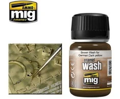 AMMO by MIG Jimenez AMMO MIG rudas sendinimo ploviklis vokiečių Dunkelgelb tankams, 35 ml
