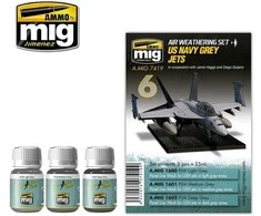 AMMO by MIG Jimenez AMMO MIG sendinimo rinkinys US Navy pilkiems reaktyviniams lėktuvams