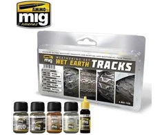AMMO by MIG Jimenez AMMO MIG sendinimo rinkinys Wet Earth Tracks 7438 – purvo efektai vikšrams