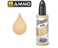 AMMO by MIG Jimenez AMMO MIG SHADER dažai Light Clay 0730, matinis, 10 ml aerografui