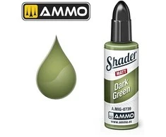 AMMO by MIG Jimenez AMMO MIG SHADER matiniai dažai tamsiai žali 10 ml, 0739