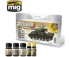 AMMO by MIG Jimenez AMMO MIG Sherman Fury sendinimo rinkinys 7427 – purvo ir dulkių efektai