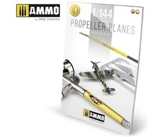 AMMO by MIG Jimenez AMMO MIG Sraigtinių lėktuvų 1/144 modeliavimo vadovas T.1 (EN/ES) 6144