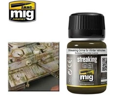 AMMO by MIG Jimenez AMMO MIG Streaking Grime žiemai, šviesiai pilkas, 35 ml (A.MIG-1205)
