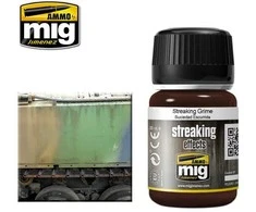 AMMO by MIG Jimenez AMMO MIG Streaking Grime – purvo nubėgimų efektas, 35 ml (A.MIG-1203)