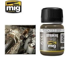 AMMO by MIG Jimenez AMMO MIG Streaking Grime interjerams, šviesiems paviršiams, 35 ml