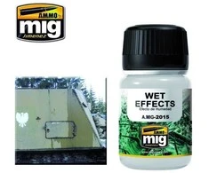 AMMO by MIG Jimenez AMMO MIG WET EFFECTS drėgno efekto sendinimo skystis, 35 ml (AMIG2015)