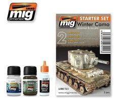 AMMO by MIG Jimenez AMMO MIG Winter Camo žiemos kamufliažo sendinimo startinis rinkinys 7411