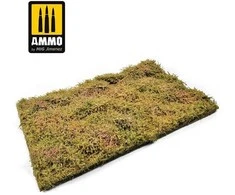 AMMO by MIG Jimenez AMMO MIG žolės kilimėlis dioramoms „Vėlyva vasara“ su krūmais 230×130 mm, 8364