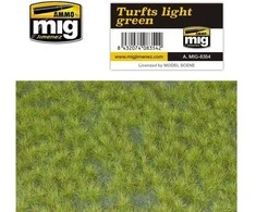 AMMO by MIG Jimenez AMMO MIG žolės kilimėlis šviesiai žalias dioramoms 230×130 mm (8354)