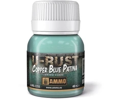 AMMO by MIG Jimenez AMMO U-Rust sendinimo priemonė Copper Mėlyna Patina, 40 ml, 2255