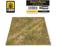 AMMO by MIG Jimenez Dioramų vaizdingas kilimėlis Desert Plains 245×245 mm 1:32–1:48