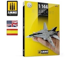 AMMO by Mig Jimenez: Reaktyviniai lėktuvai 1/144 – daugiakalbis žurnalas (6147)