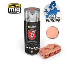 AMMO by MIG Jimenez Titans Hobby kūno atspalvio matinis aerozolinis gruntas 400 ml, plastikui ir metalui