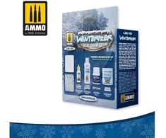 AMMO by MIG Jimenez „Winterizer“ sniego efektų rinkinys dioramoms ir modeliams – purus, šlapias sniegas
