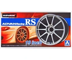 Aoshima Advan Racing RS 19'' ratlankių rinkinys 1/24