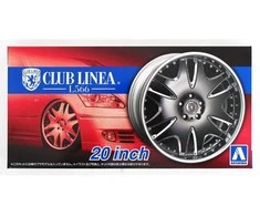 Aoshima Club Linea L566 20" ratlankių rinkinys 1/24 (05385)