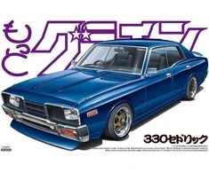 Aoshima Grand Champion Nissan Cedric/Gloria 330 1/24 surenkamas modelis