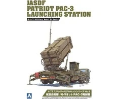 Aoshima JASDF Patriot PAC-3 raketų paleidimo stotis 1/72 modelis