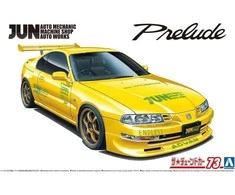 Aoshima JUN Auto Honda Prelude BB1 1991 – 1/24 surenkamas plastikinis modelis
