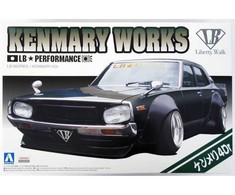 Aoshima Kenmary Works LB Performance 4 durų 2015 1/24 surinkimo rinkinys