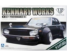 Aoshima Kenmary Works LB Performance 4 durų 2015 1/24 surinkimo rinkinys