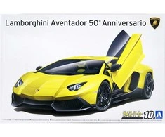 Aoshima Lamborghini Aventador 50° Anniversario 1/24 surenkamas modelis