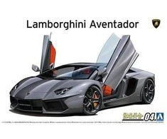 Aoshima Lamborghini Aventador LP700-4 (2011) 1/24 plastikinis rinkinys