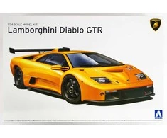 Aoshima Lamborghini Diablo GTR 1/24 surenkamas plastikinis modelis