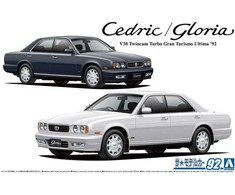 Aoshima Nissan Cedric/Gloria Y32 V30 TwinCam Turbo 1992 1/24 surenkamas modelis