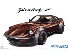 Aoshima Nissan Fairlady Z S30 Aero Custom 1975 1/24 modelis